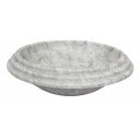 Mexican Travertine Sink Babecha Gray White